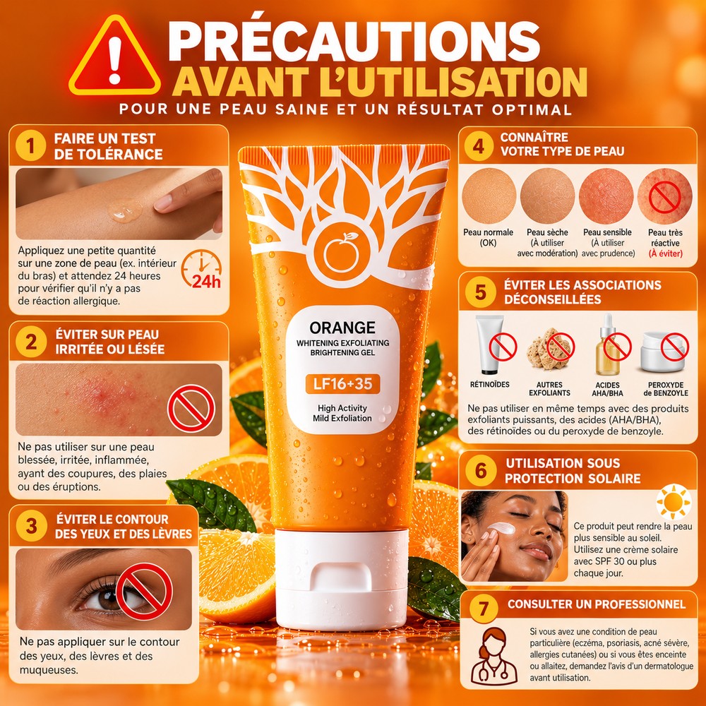 Précautions claires